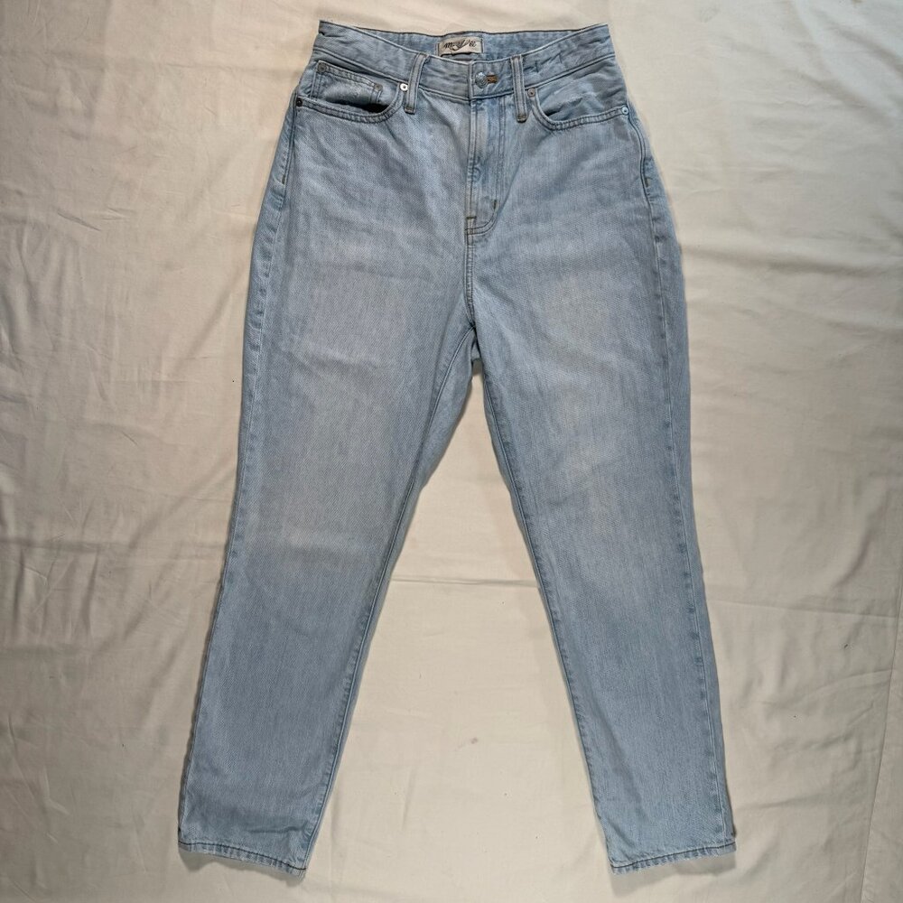 Madewell 5 Pocket The Curvy Perfect Vintage Light Wash High Rise Jeans Size 26 - Picture 2 of 11
